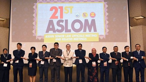 Bộ Tư pháp tham dự Hội nghị Quan chức pháp luật cao cấp ASEAN (ASLOM) lần thứ 21 tại Manila, Phi-líp-pin