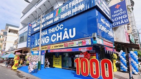Liên tục mở rộng chuỗi nhà thuốc Long Châu, FPT Retail (FRT) ghi nhận doanh thu đạt 14.924 tỷ đồng
