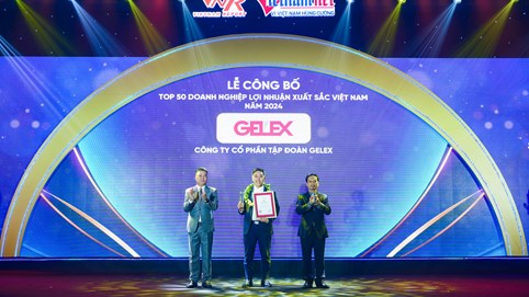 GELEX lãi trước thuế 2.270 tỷ đồng sau 9 tháng