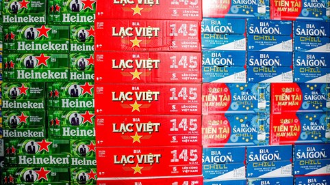 Giao tranh khốc liệt trên thị trường bia