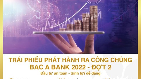 BAC A BANK tiếp tục chào bán hơn 25 triệu trái phiếu phát hành ra công chúng đợt 2
