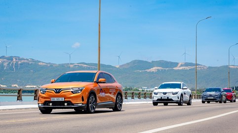 300 xe VinFast tham dự Wonder Trip 2023