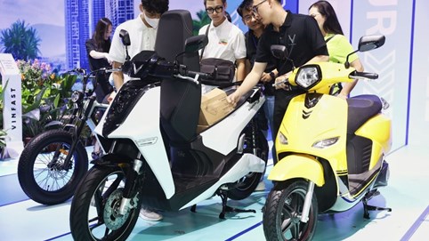 Xe máy điện VinFast công nghệ cao trong cuộc đua xe máy điện toàn cầu