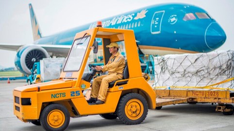 Hàng không Việt Nam (HVN) sắp nhận hơn 43 tỷ đồng từ khoản trả cổ tức của Dịch vụ hàng hóa Nội Bài (NCT)