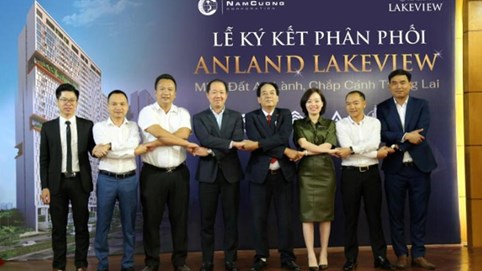 Tập đoàn Nam Cường tổ chức Lễ ký kết phân phối dự án Anland Lakeview
