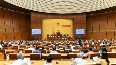 Quốc hội “chốt” mục tiêu tăng trưởng GDP năm 2026 từ 10% trở lên
