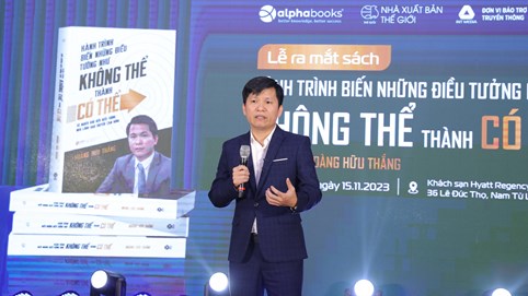 CEO Hoàng Hữu Thắng ra mắt cuốn sách “Hành trình biến những điều tưởng như không thể thành có thể”