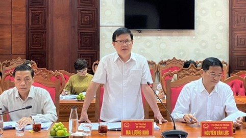 Thứ trưởng Mai Lương Khôi: Đắk Lắk cần quán triệt, tổ chức thực hiện nghiêm túc, hiệu quả Luật Tố tụng hành chính