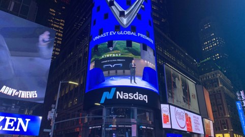 VinFast ra mắt thương hiệu xe điện tại Los Angeles Auto Show 2021