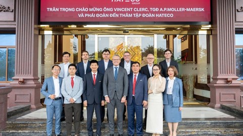 Lãnh đạo cấp cao Maersk đến Việt Nam: Chiến lược mở rộng hạ tầng cảng biển cùng Hateco