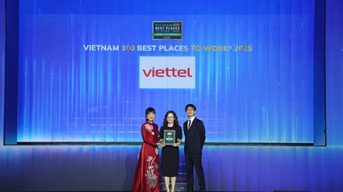 Viettel là nơi làm việc tốt nhất Việt Nam trong 2 ngành: Công nghệ phần cứng, hạ tầng và Công nghệ thông tin