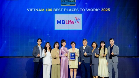 MB Life 3 năm liên tiếp được vinh danh ‘Nơi làm việc tốt nhất Việt Nam’