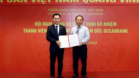 Ông Trần Trung Dũng làm Tổng Giám đốc OceanBank