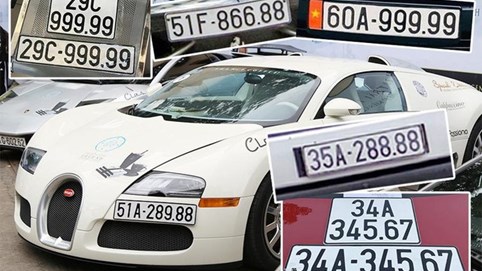 Quốc hội ban hành Nghị quyết về thí điểm đấu giá biển số ô tô