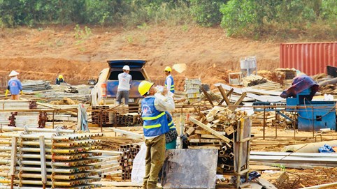 Dự án Thành phần 4 sân bay Long Thành tăng tốc sau mưa