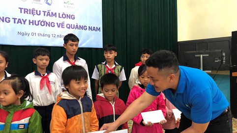Novaland tiếp thêm hy vọng cho bà con tỉnh Quảng Nam