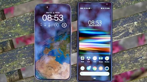 4 năm trước, mẫu điện thoại 