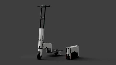 Chiếc scooter điện 'made in Japan' này có thể gập gọn đúng bằng tờ A4, nặng chỉ 4,5 kg - về Việt Nam chắc chắc gây bão