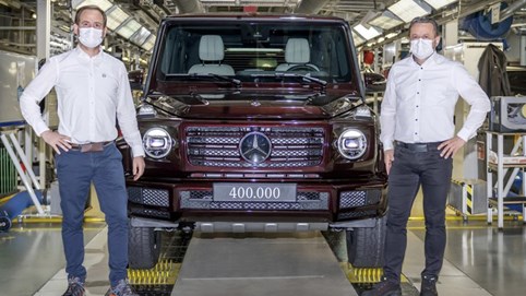 Xuất xưởng chiếc Mercedes-Benz G-Class thứ 400.000