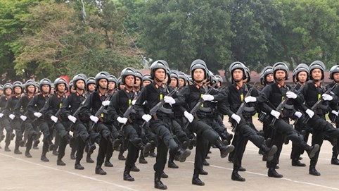 Từ 1/1/2023, thực hiện quy định mới về cảnh sát cơ động