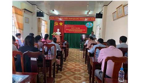 Tổ chức Hội nghị Triển khai văn bản quy phạm pháp luật về an toàn thực phẩm tại Bình Phước