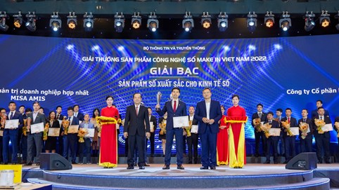 MISA AMIS đạt thành tích ấn tượng Make in Viet Nam 2022