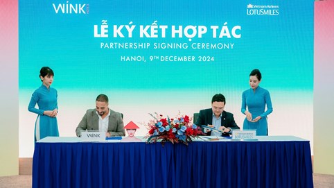 Vietnam Airlines hợp tác Wink Hotels mang trải nghiệm du lịch khác biệt cho khách hàng