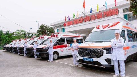 Vingroup hỗ trợ Hải Phòng chuẩn hóa hệ thống cấp cứu ngoại viện theo chuẩn quốc tế