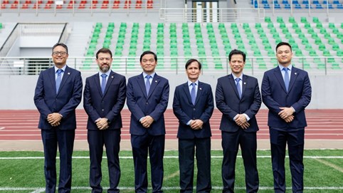 Ông Lê Viết Hải giữ chức vụ Chủ tịch Hội đồng Sáng lập Tập đoàn Xây dựng Hòa Bình