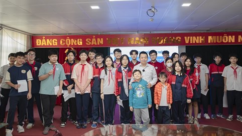 Công ty Bảo hiểm nhân thọ MB Ageas Life miễn phí chuỗi đào tạo kỹ năng sống cho hàng ngàn học sinh