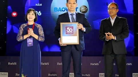 Bảo Việt - thương hiệu bền vững được Forbes bình chọn 5 năm liên tiếp dẫn đầu ngành bảo hiểm