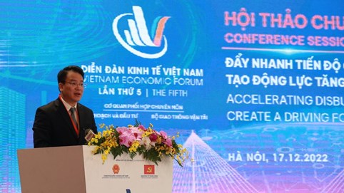 Diễn đàn Kinh tế Việt Nam lần thứ 5: 'Gỡ nút thắt' giải ngân đầu tư công