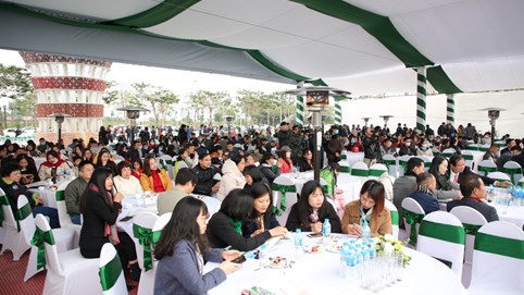 Sự kiện trải nghiệm Khu đô thị Dương Nội thu hút gần nghìn khách hàng tham dự