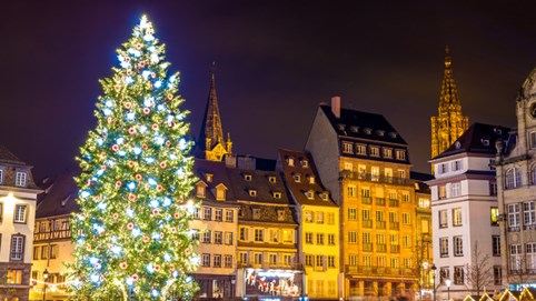 Cây thông Noel rực rỡ khắp thế giới