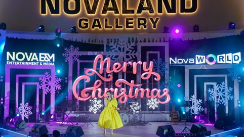 Đắm chìm trong không gian âm nhạc đỉnh cao với chuỗi sự kiện mừng Giáng sinh và năm mới tại Novaland Gallery