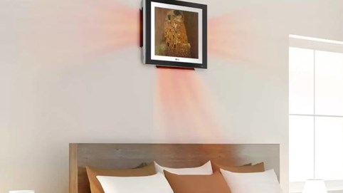 LG ra mắt điều hoà mang 'dáng dấp' một bức tranh nghệ thuật