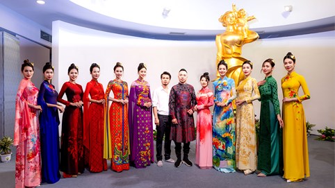 NTK Đỗ Trịnh Hoài Nam với thông điệp văn hoá quảng bá Áo dài Việt