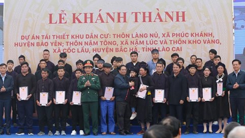 Hòa Phát góp sức hồi sinh Làng Nủ và Nậm Tông của tỉnh Lào Cai