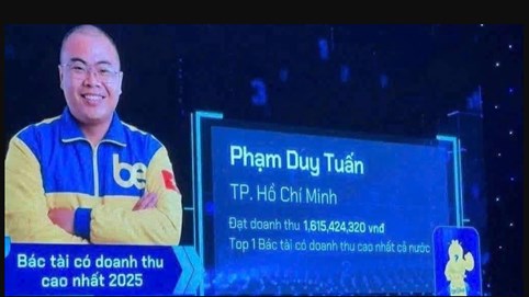 Be Group: Tài xế đạt doanh thu 1,6 tỷ đồng, doanh nghiệp lên tiếng làm rõ về thu nhập thực nhận