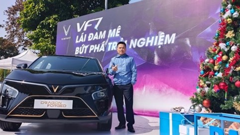 Người dùng trải nghiệm xe điện VF 7: Mọi thứ đều vượt trội xe xăng