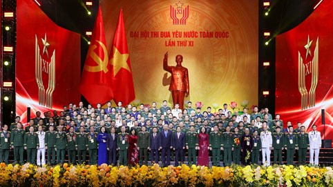 Đoàn Bộ Tư pháp dự Đại hội Thi đua yêu nước toàn quốc lần thứ XI