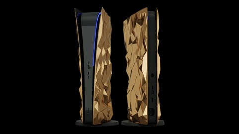 Bộ PS5 đắp 20 kg vàng giá triệu USD trông ra sao?