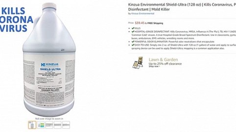 Amazon gỡ hàng loạt sản phẩm quảng cáo 