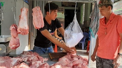 Giá thịt lợn đồng loạt giảm