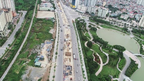 Hình hài trục đường hơn 3.100 tỉ đồng sau một năm thi công