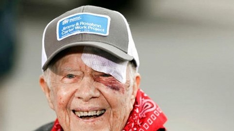 Cựu Tổng thống Mỹ Carter nhập viện vì xuất huyết não