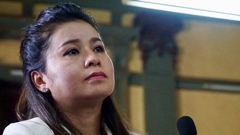 Bà Lê Hoàng Diệp Thảo nhắn gửi chồng: 