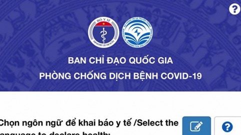 Mẫu khai báo y tế toàn dân tương tự như tờ khai y tế với người nhập cảnh