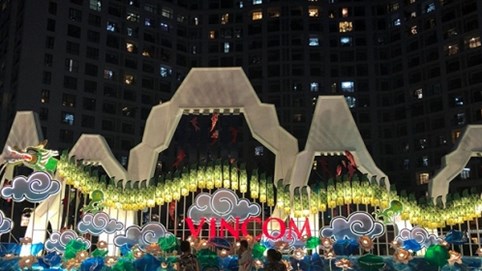 Vincom rộn ràng tuần lễ đón trung thu đoàn viên