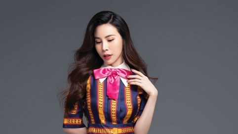 Hoa hậu áo dài Hoàng Dung - Khao khát tôn vinh nét đẹp Việt